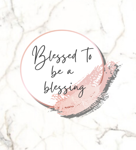 Blessed to be a blessing sticker - Shop Simply Blessed Shy