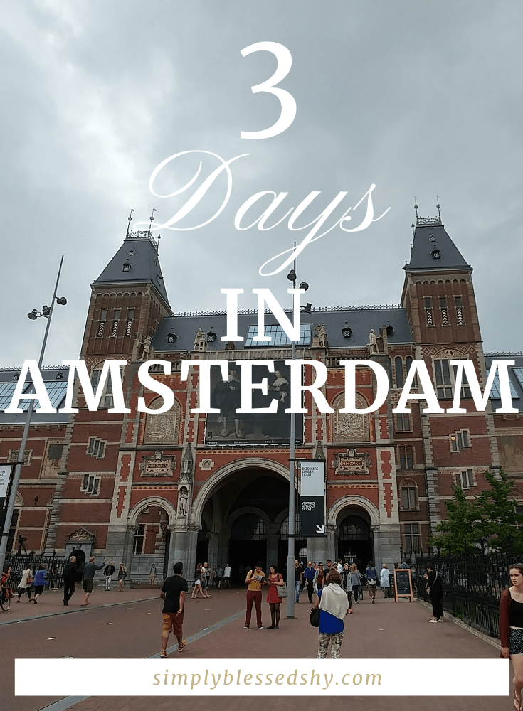 3 days in Amsterdam