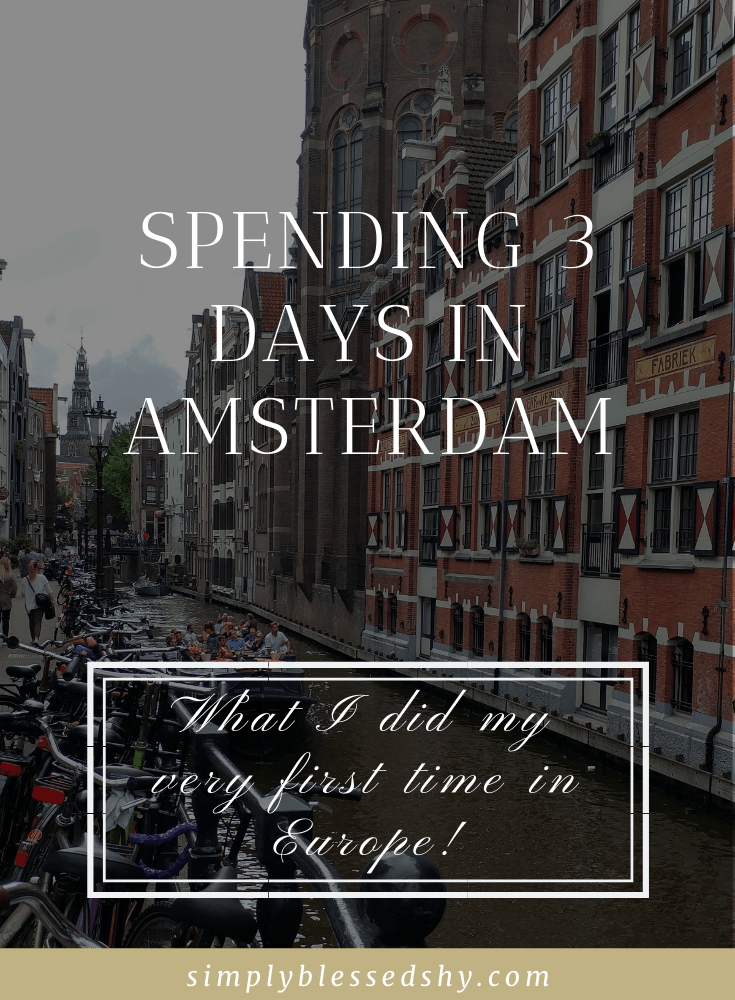 3 days in Amsterdam