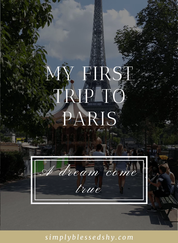 Visiting Paris for the first time