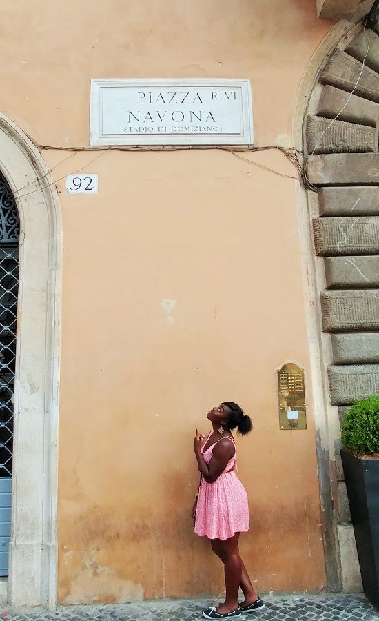 Shylo at Piazza Navona