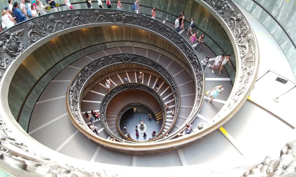 Vatican Museum Stairs