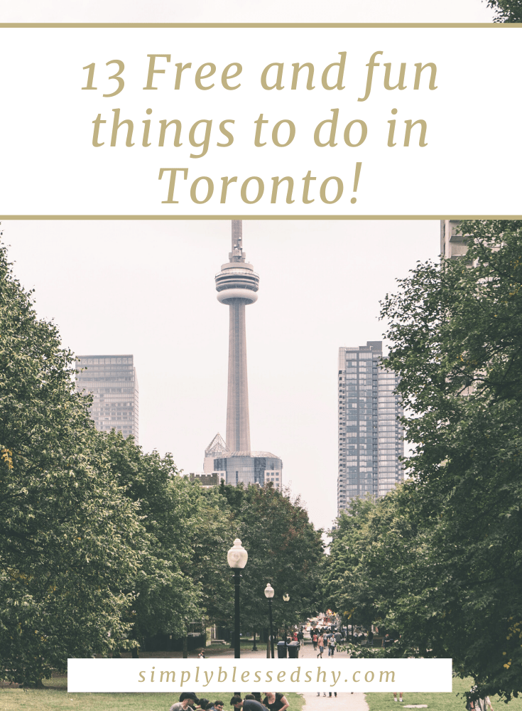 List of 13 free things to do in Toronto