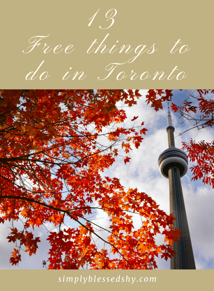 List of 13 free things to do in Toronto