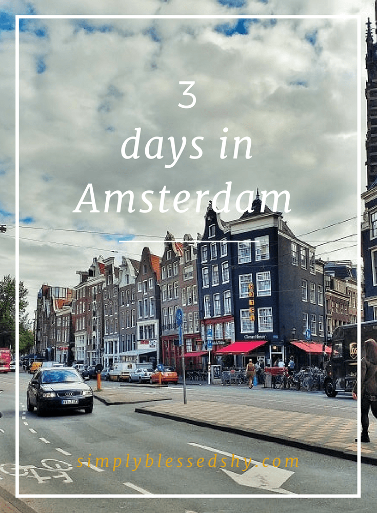 3 days in Amsterdam