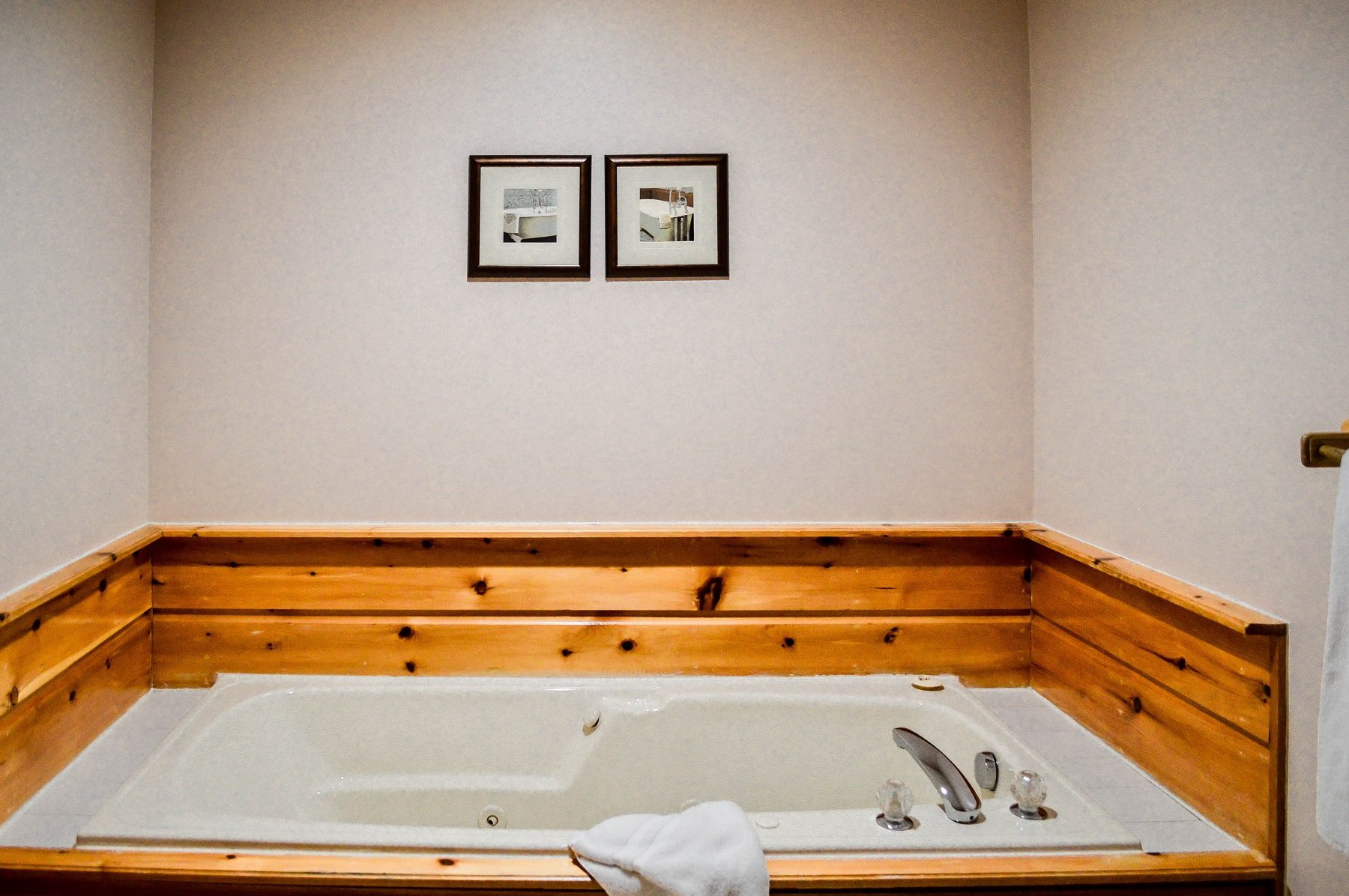 Master bathroom at the resort