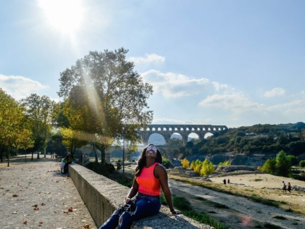 Visiting the Pont du Gard