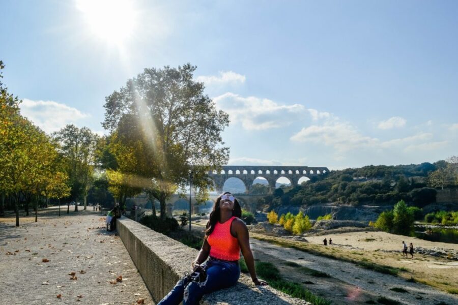 Visiting the Pont du Gard