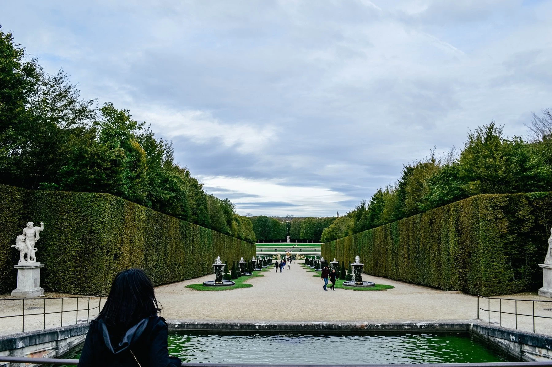 The garden of Versailles