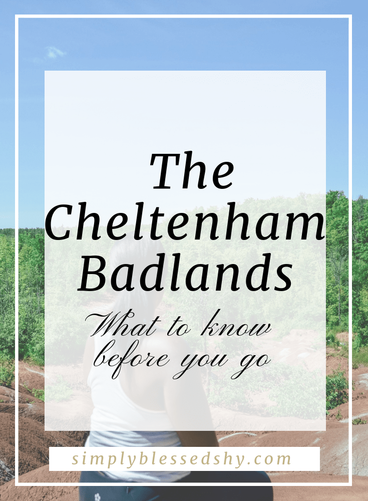 visiting the cheltenham badlands