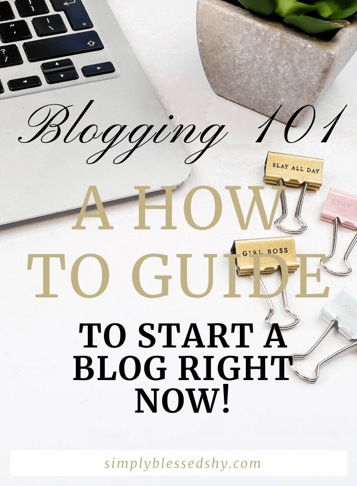 An easy guide on how to start a blog