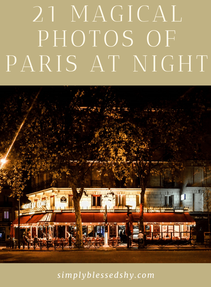 21 Photos of Paris at night to inspire your next trip