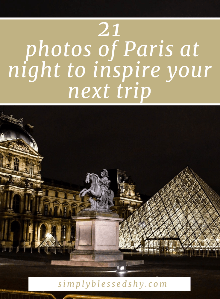 21 Photos of Paris at night to inspire your next trip
