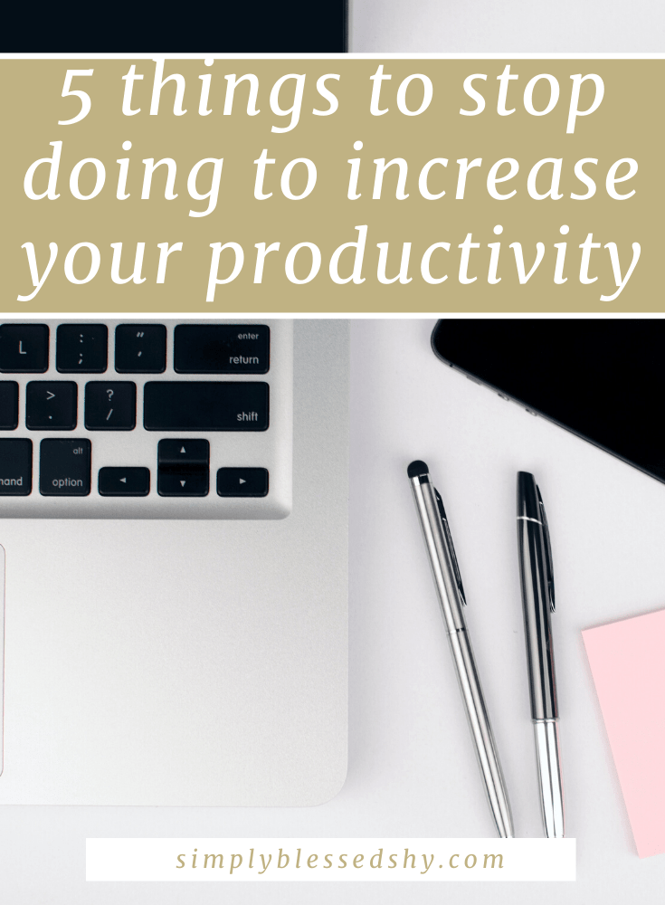 5 ways to be more productive