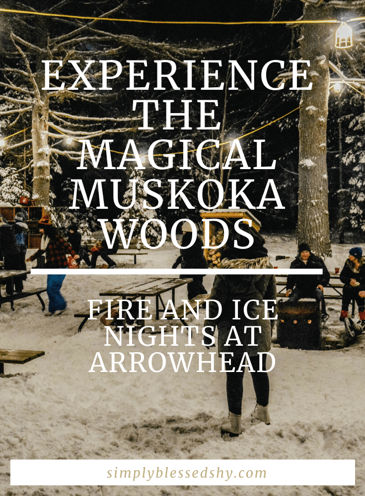 Fire and Ice night at Arrowhead Provincial Park