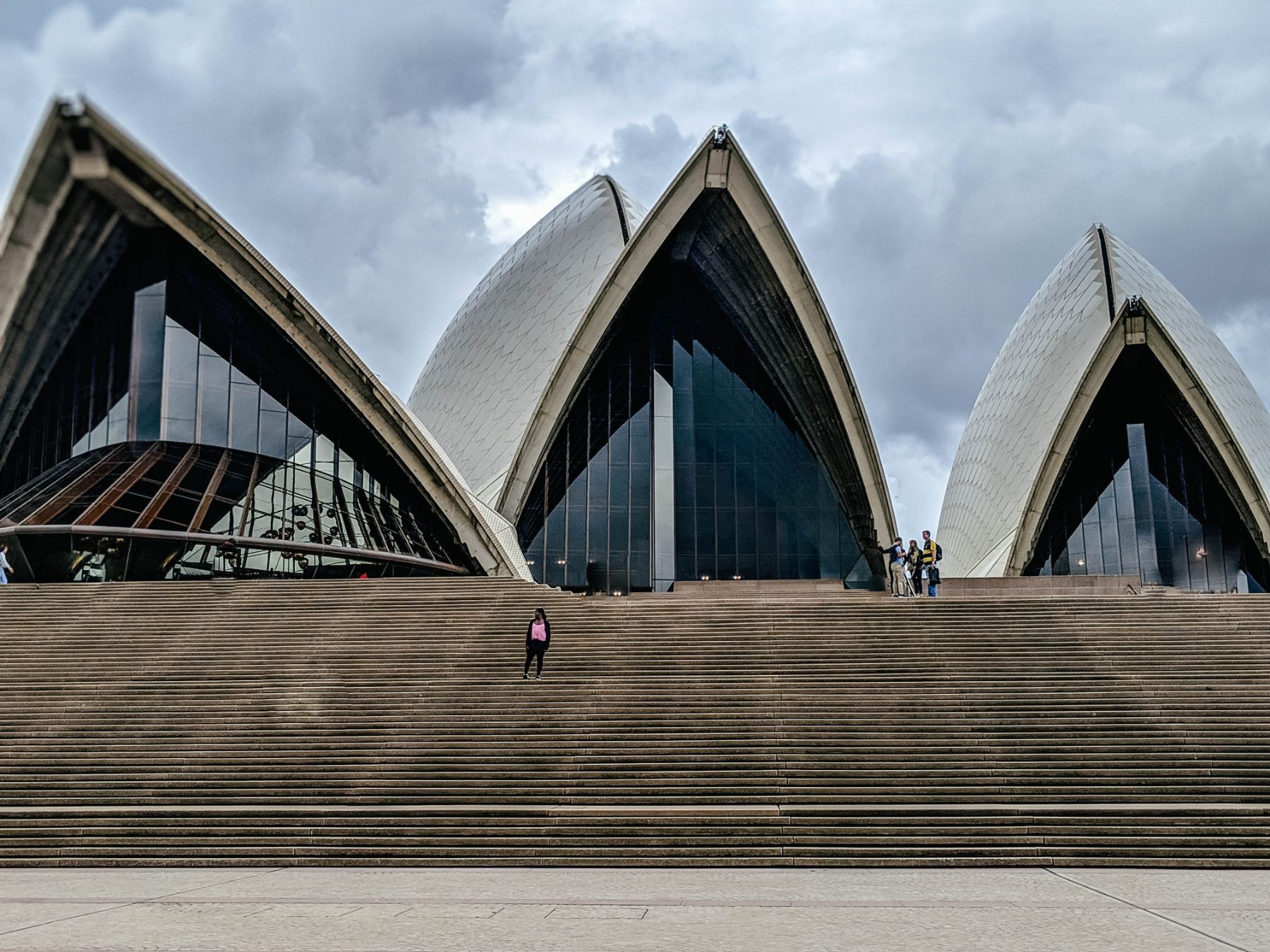 Photo Op in front of the Sydney Opera House