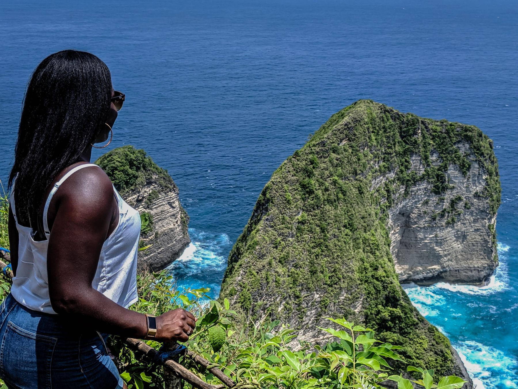 Basking in the beauty of Nusa Penida and pinching myself to make sure I'm not dreaming