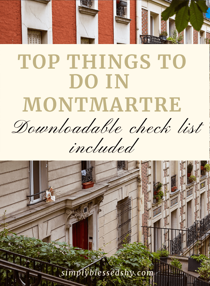 Top things to do in Montmartre