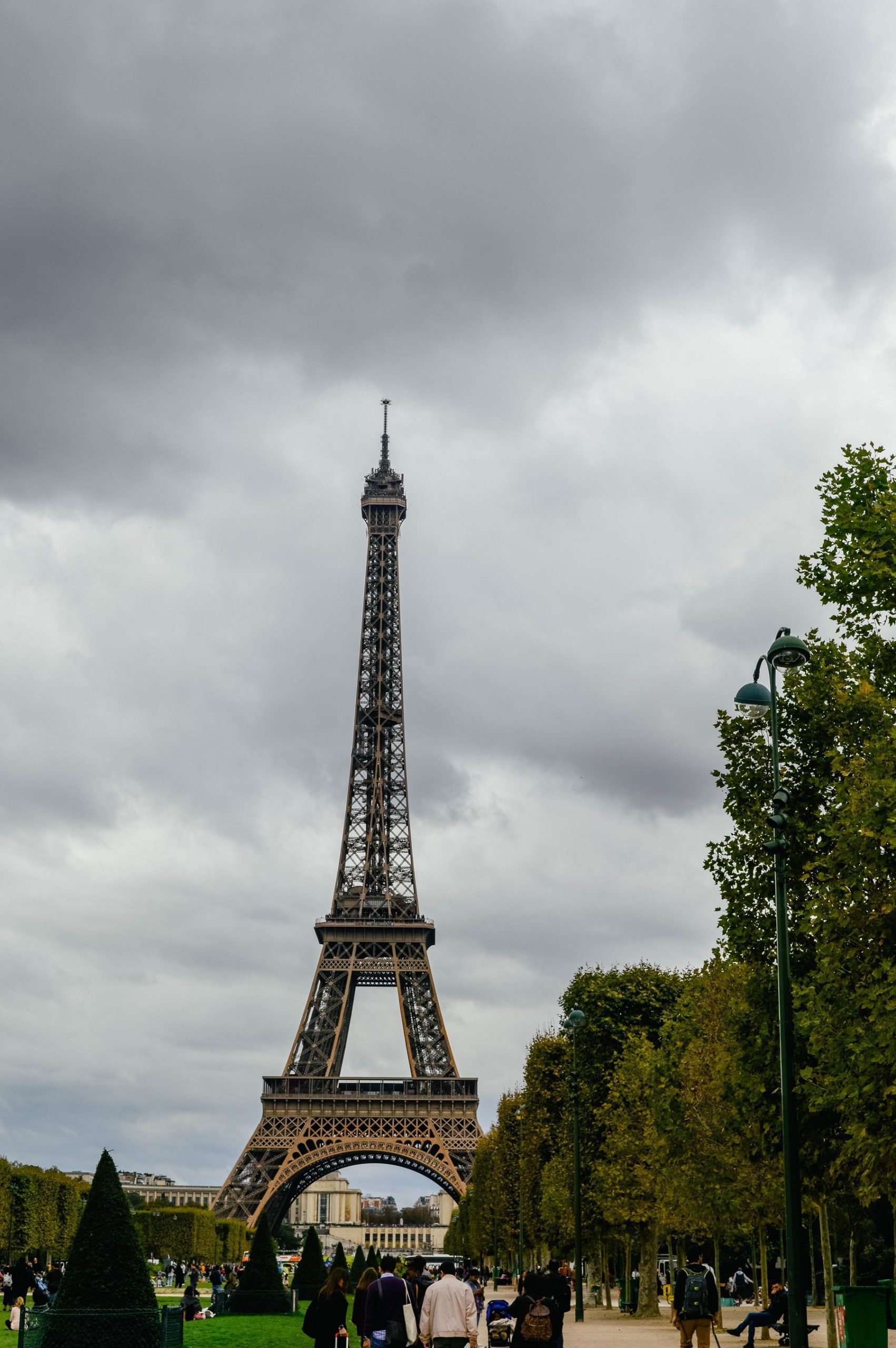 The Eiffel tower in Paris