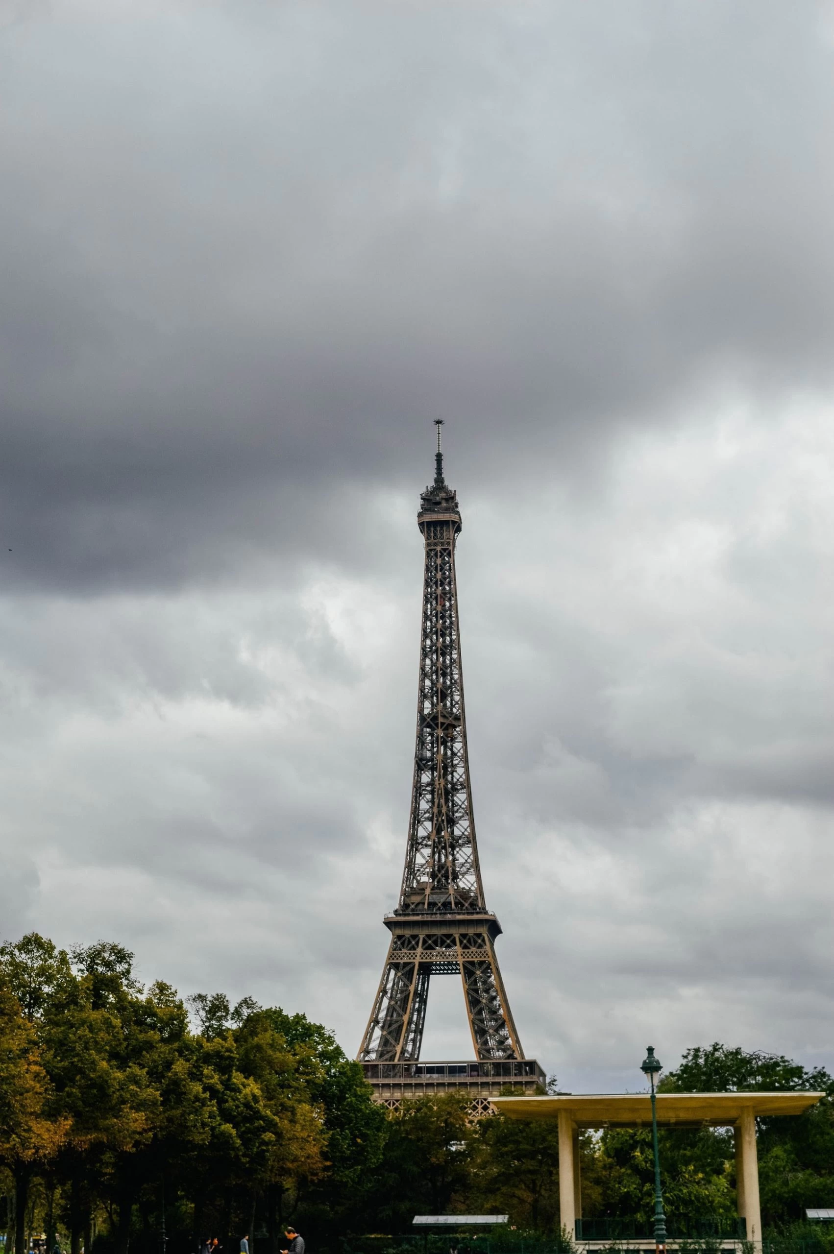 The Eiffel tower in Paris