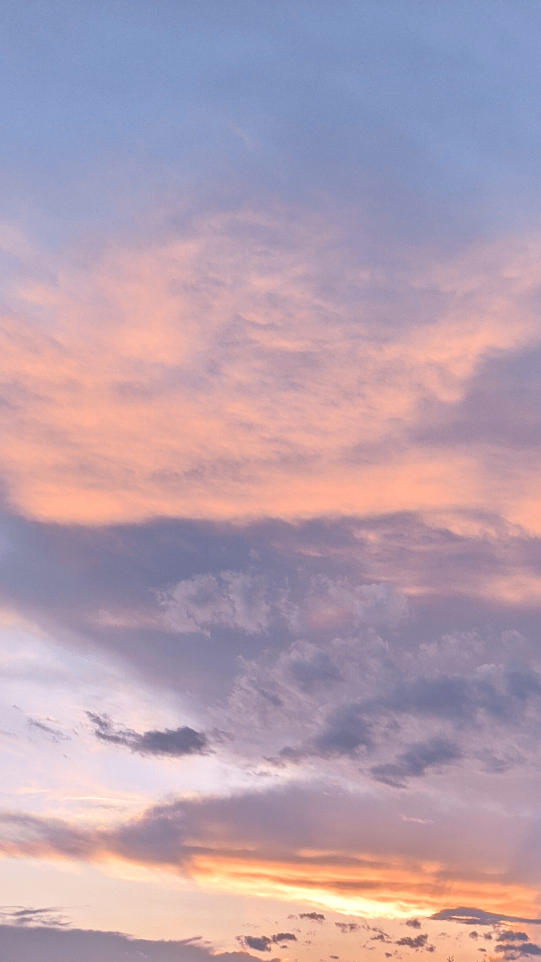 sunset sky wallpaper
