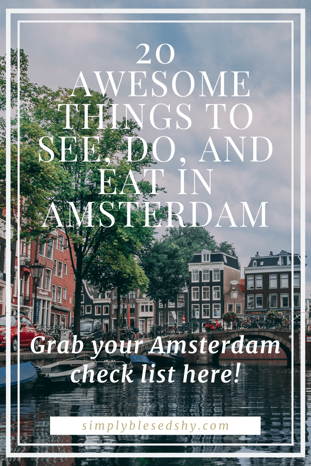 Amsterdam Bucket list